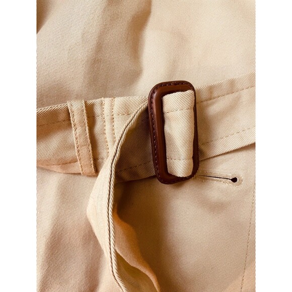 NWT XL Coach Oversized Trench Coat - Khaki - Buttons & Adjustable Belt - Picture 6 of 12